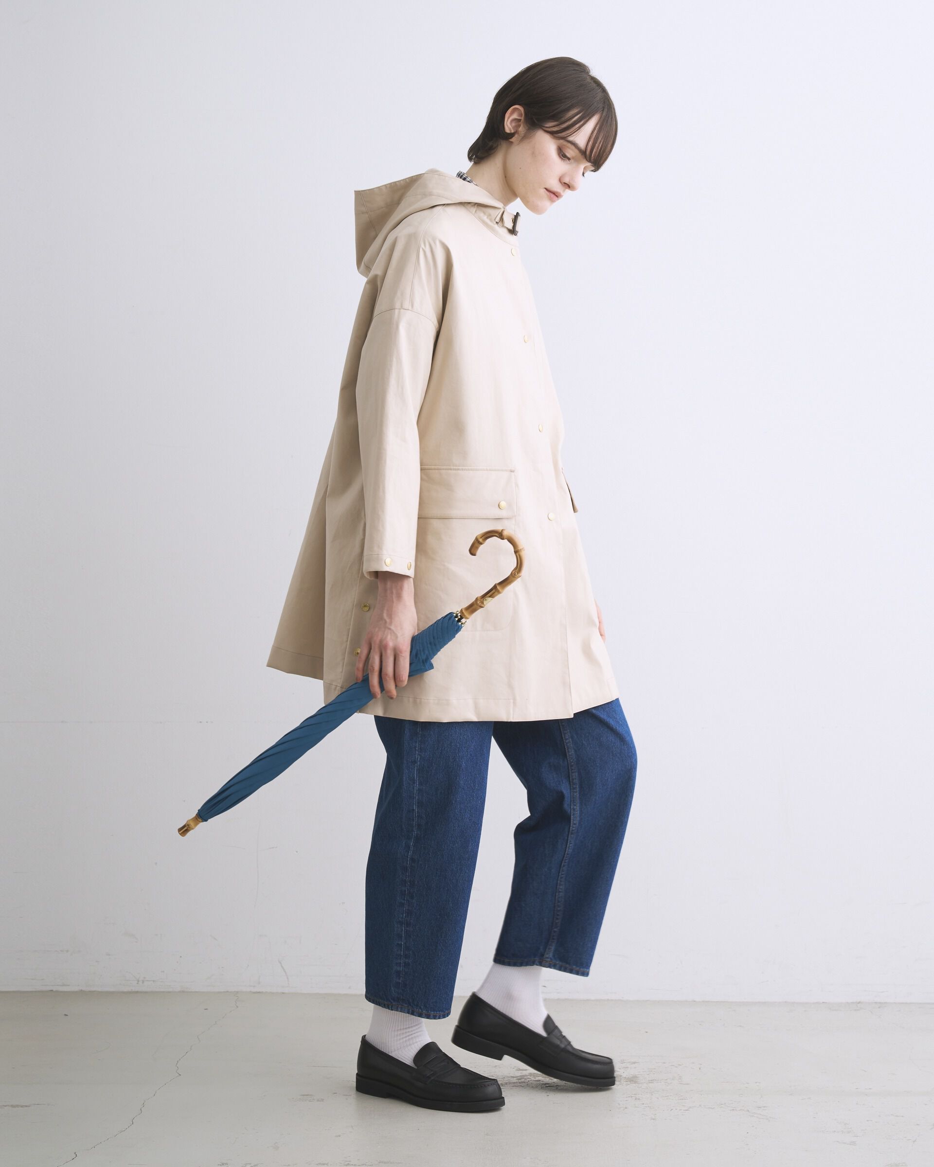 Traditional Weatherwear「【軽量】UMBRELLA BAMBOO LITE」|傘|