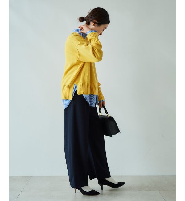 le.coeur blanc「センタープレスイージーパンツ」|その他|