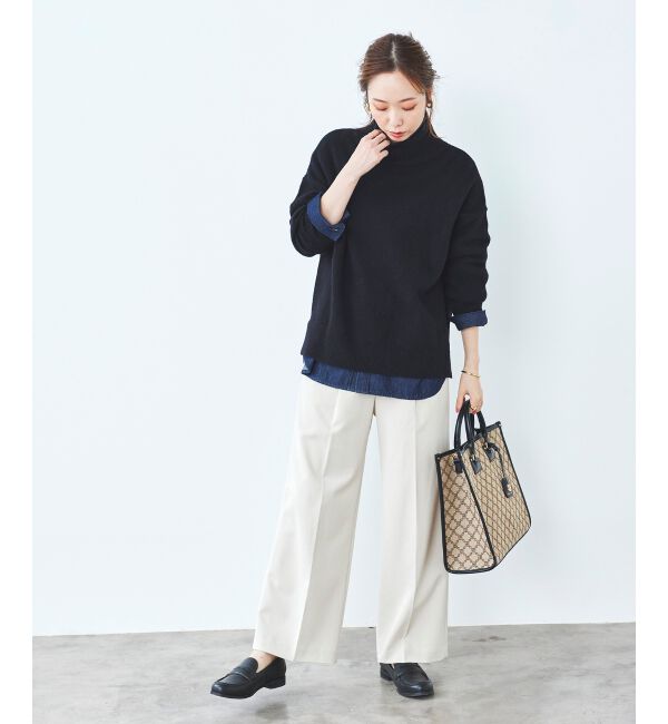 le.coeur blanc「センタープレスイージーパンツ」|その他|