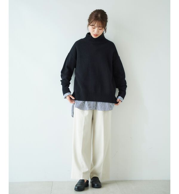 le.coeur blanc「センタープレスイージーパンツ」|その他|