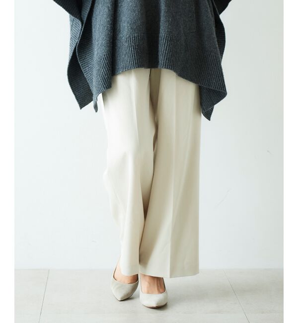 le.coeur blanc「センタープレスイージーパンツ」|その他|