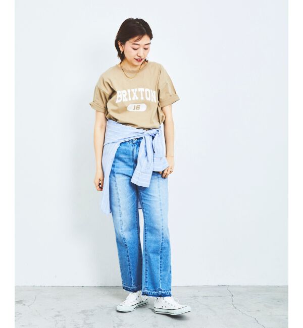 le.coeur blanc「BRIXTONロゴTシャツ」|Tシャツ・カットソー|