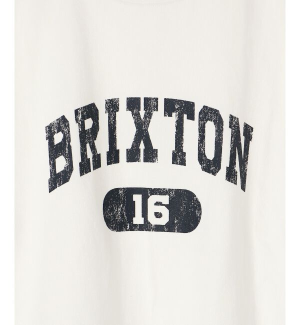 le.coeur blanc「BRIXTONロゴTシャツ」|Tシャツ・カットソー|