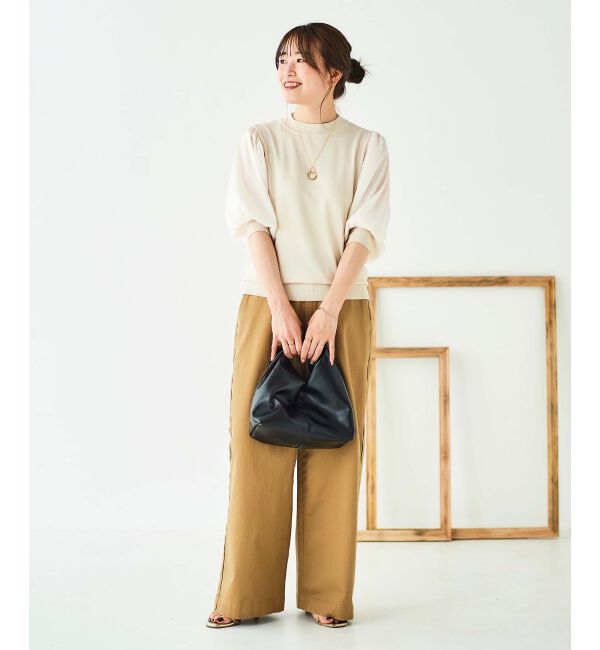 le.coeur blanc「ツイストハンドルミニバッグ」|ハンドバッグ|