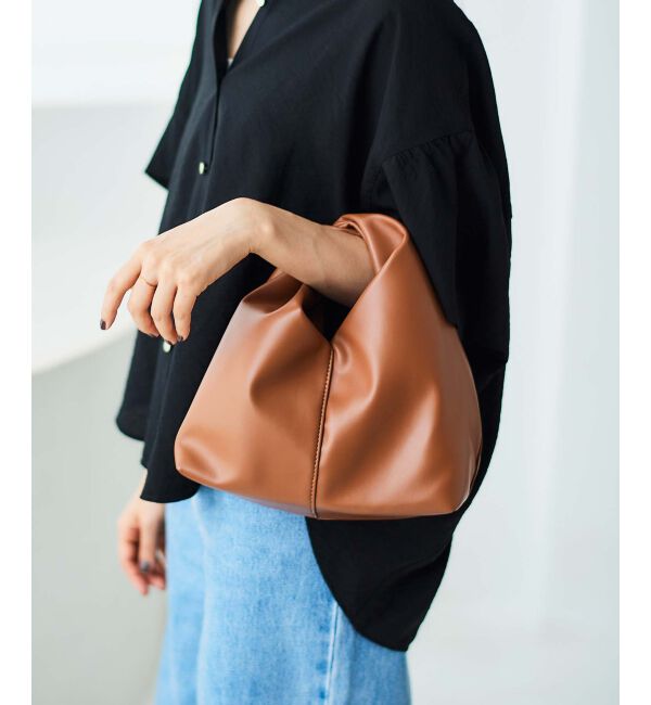 le.coeur blanc「ツイストハンドルミニバッグ」|ハンドバッグ|