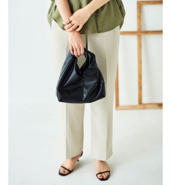 le.coeur blanc「ツイストハンドルミニバッグ」|ハンドバッグ|