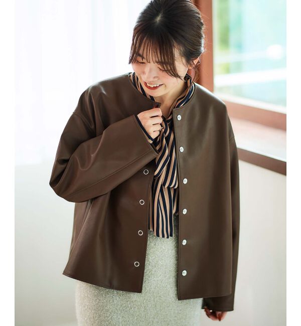  「ストライプボウタイブラウス」|シャツ・ブラウス|