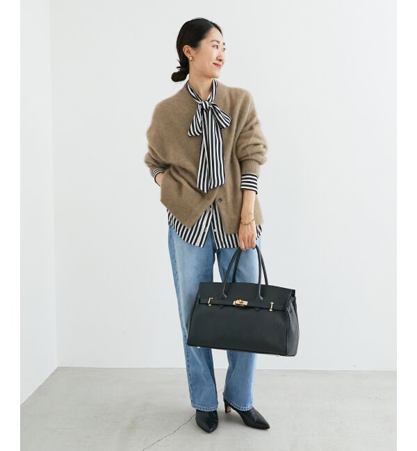  「ストライプボウタイブラウス」|シャツ・ブラウス|