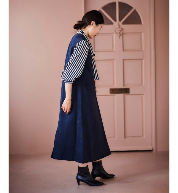  「ストライプボウタイブラウス」|シャツ・ブラウス|