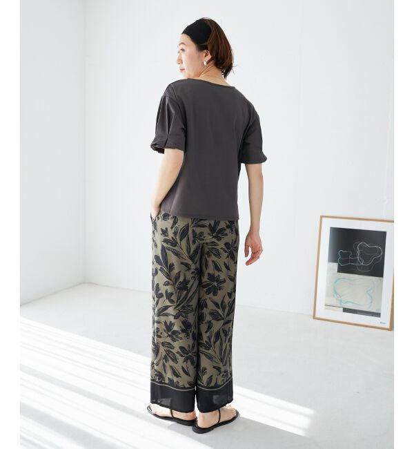  「コットンタックスリーブTシャツ」|Tシャツ・カットソー|