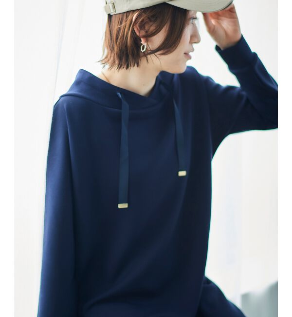  「《WEB限定アイテム》パーカーライクデザインワンピース」|ワンピース|