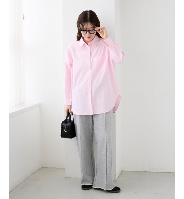  「レギュラーカラーオーバーシャツ」|シャツ・ブラウス|