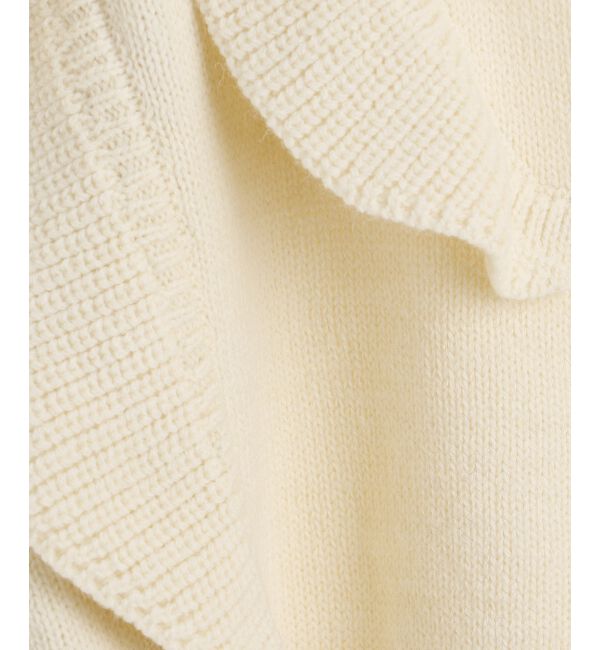 MAJESTICLEGON「ガーリーフリルカーディガン」|カーディガン|