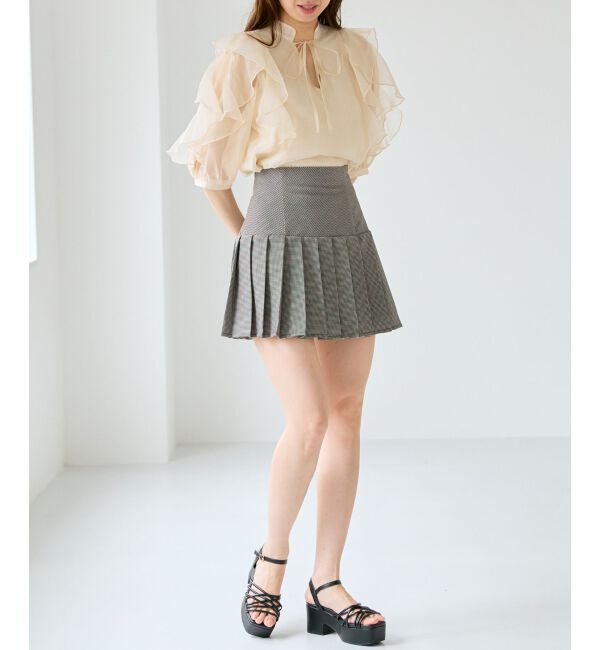 MAJESTICLEGON「チェックプリーツスカパン」|その他|