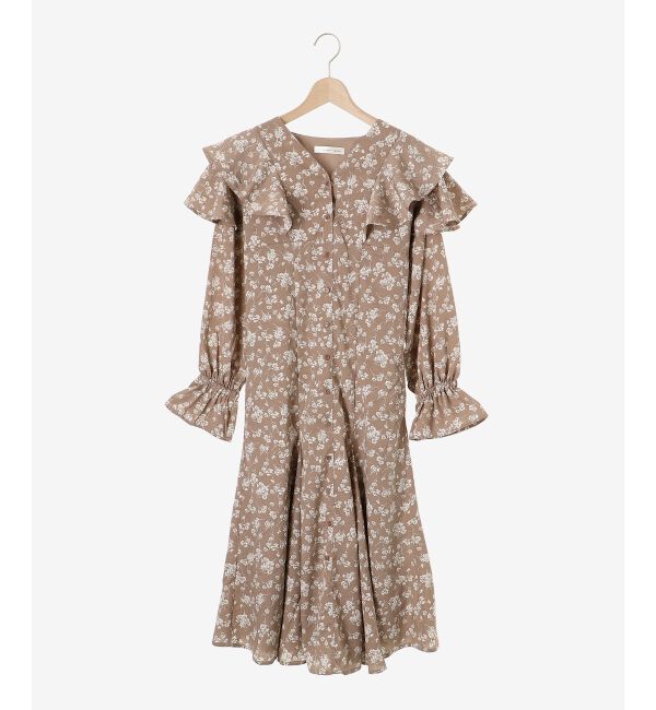 MAJESTICLEGON「スタイルアップフリルワンピース」|ワンピース|