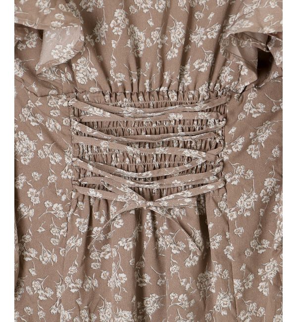 MAJESTICLEGON「スタイルアップフリルワンピース」|ワンピース|