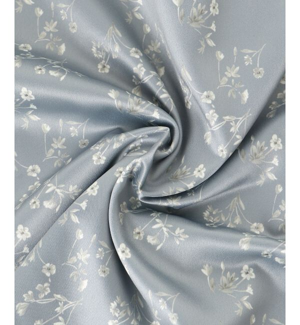  「パウダーサテンフラワーワンピース」|ワンピース|