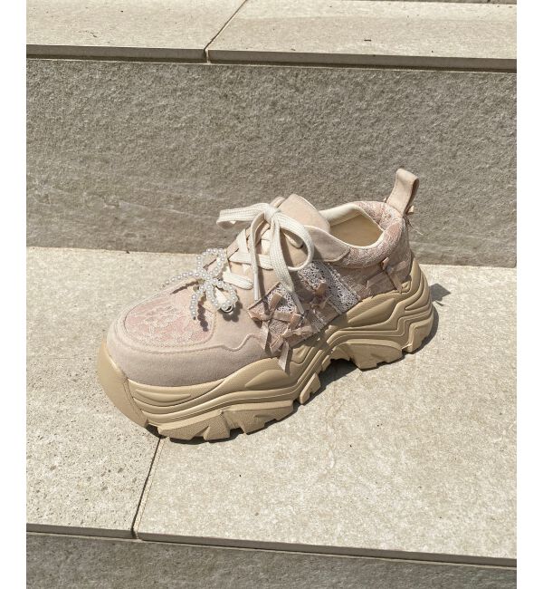 MAJESTICLEGON「2WAYデコリボンスニーカー」|スニーカー|