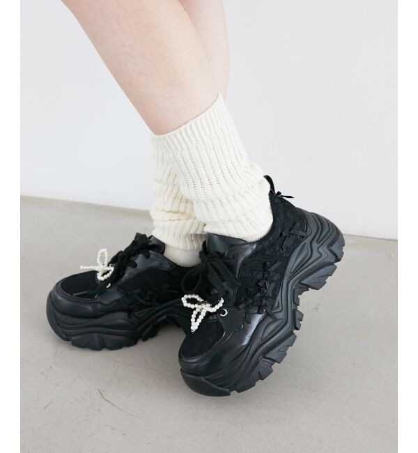 MAJESTICLEGON「2WAYデコリボンスニーカー」|スニーカー|