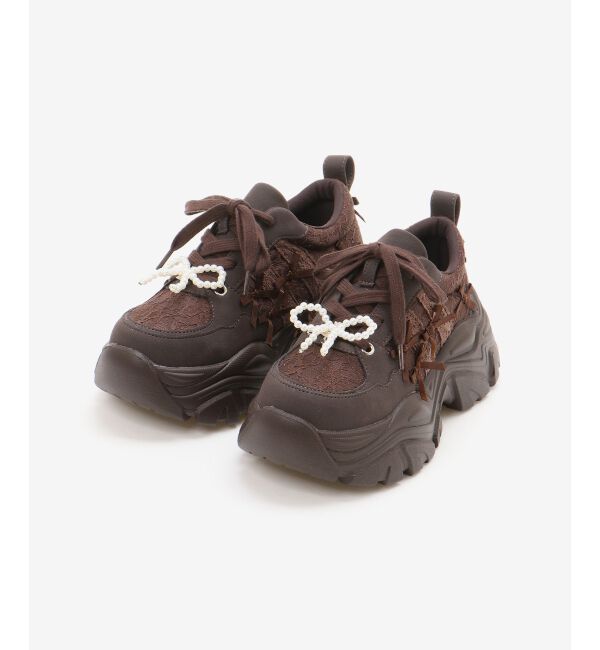 MAJESTICLEGON「2WAYデコリボンスニーカー」|スニーカー|