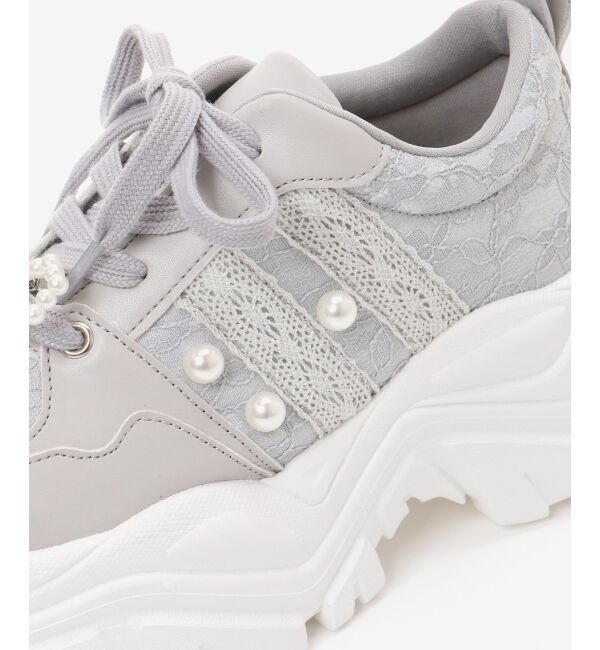 MAJESTICLEGON「2WAYデコリボンスニーカー」|スニーカー|