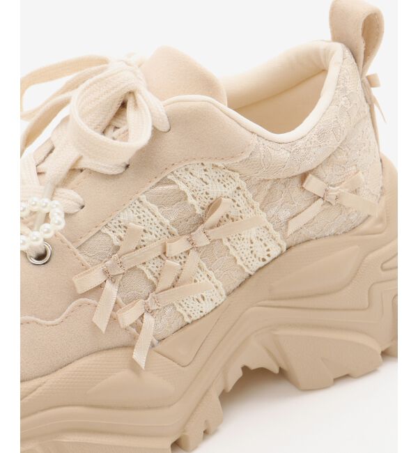 MAJESTICLEGON「2WAYデコリボンスニーカー」|スニーカー|