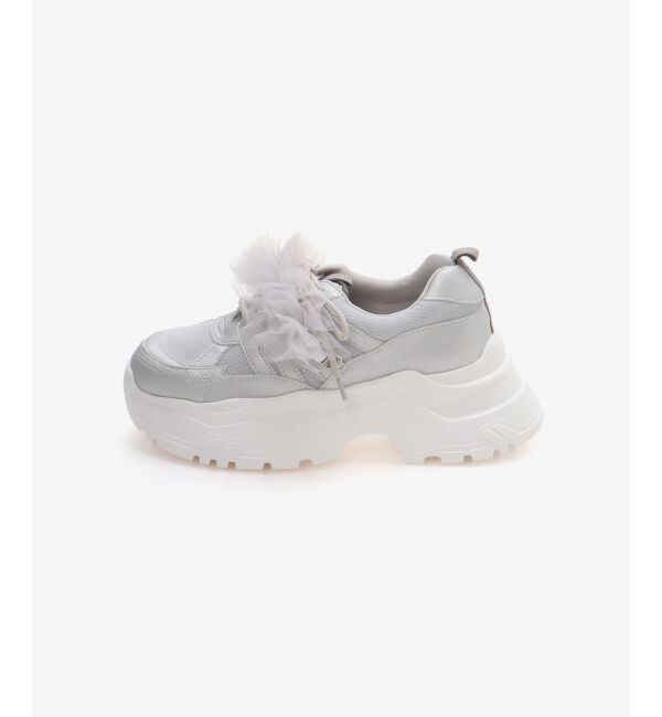 MAJESTICLEGON「取り外しできるフリルスニーカー」|スニーカー|