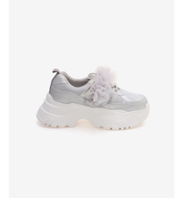 MAJESTICLEGON「取り外しできるフリルスニーカー」|スニーカー|