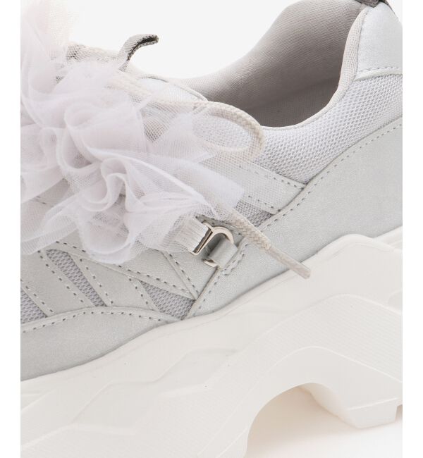 MAJESTICLEGON「取り外しできるフリルスニーカー」|スニーカー|