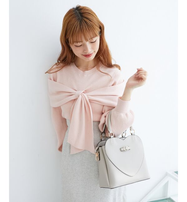 MAJESTICLEGON「ハートリボンショルダーバッグ」|ショルダー・メッセンジャー|