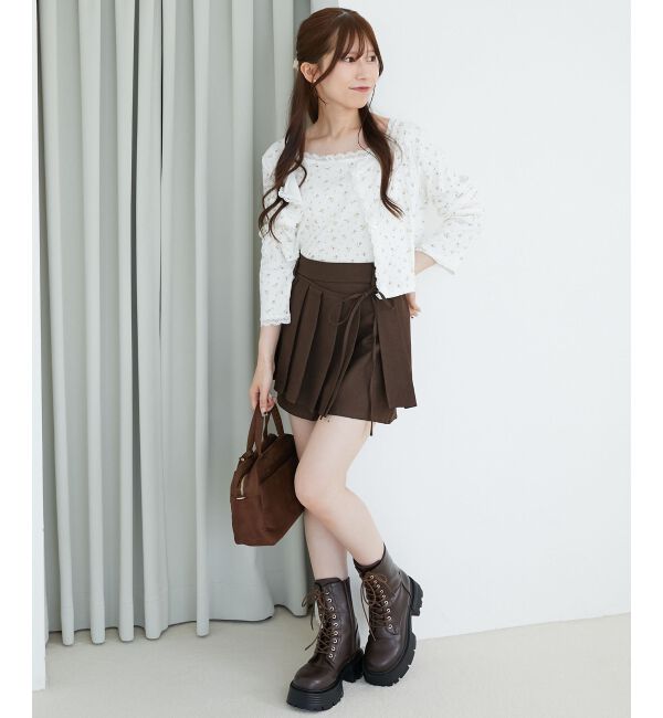  「レース使いキャミカーデセット」|カーディガン|