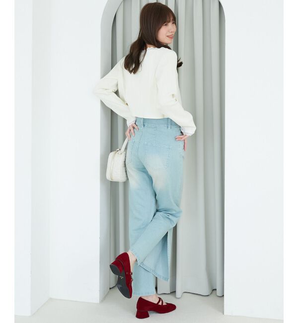  「レース使いキャミカーデセット」|カーディガン|