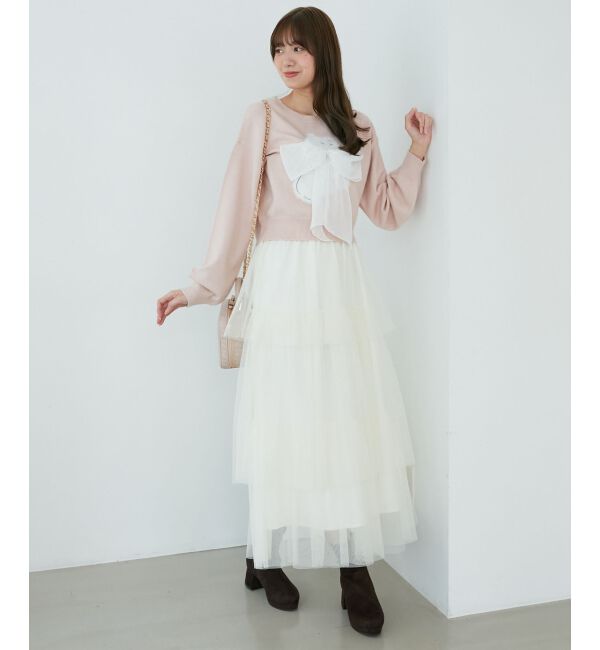  「ふわふわLadycatリボンニット」|ニット・セーター|