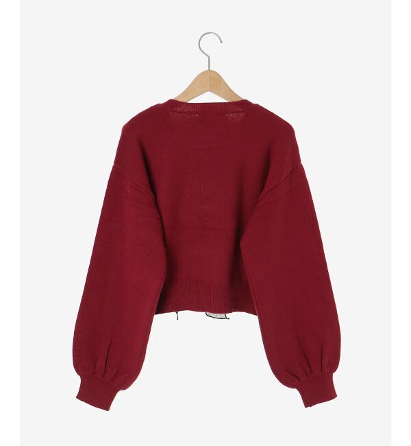  「ふわふわLadycatリボンニット」|ニット・セーター|