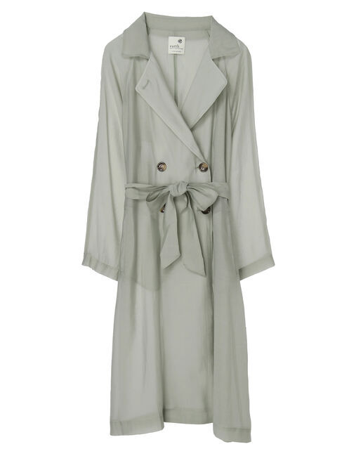 earth music&ecology「シアートレンチコート」|スーツ|