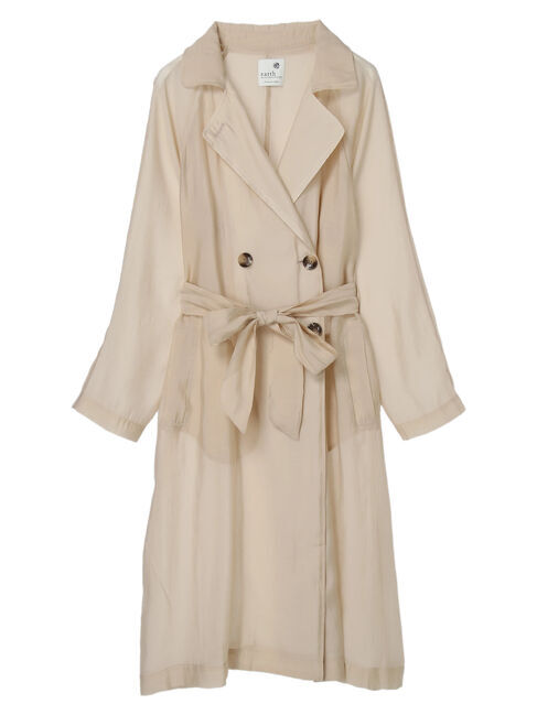 earth music&ecology「シアートレンチコート」|スーツ|