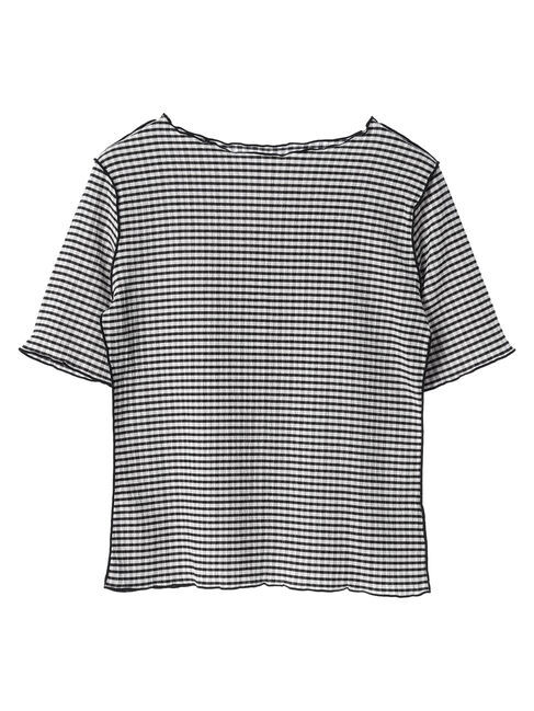 earth music&ecology「ギンガムメロープルオーバー」|Tシャツ・カットソー|