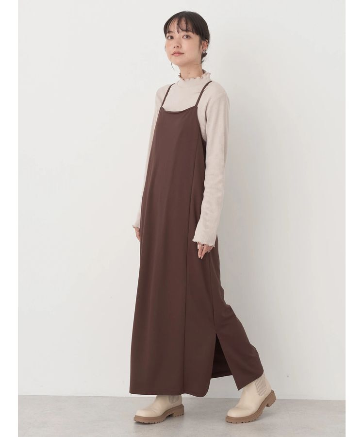 earth music&ecology「チェーンリブハイネックプルオーバー」|Tシャツ・カットソー|