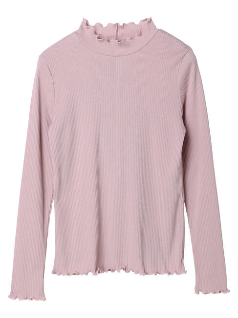 earth music&ecology「チェーンリブハイネックプルオーバー」|Tシャツ・カットソー|