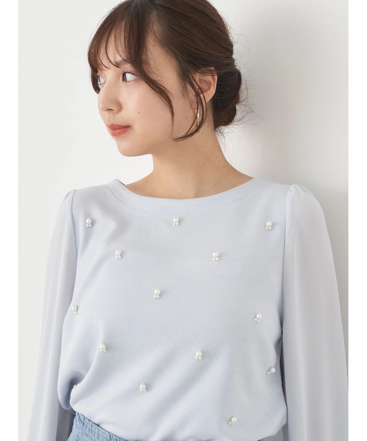 earth music&ecology「パールポイントプルオーバー」|Tシャツ・カットソー|