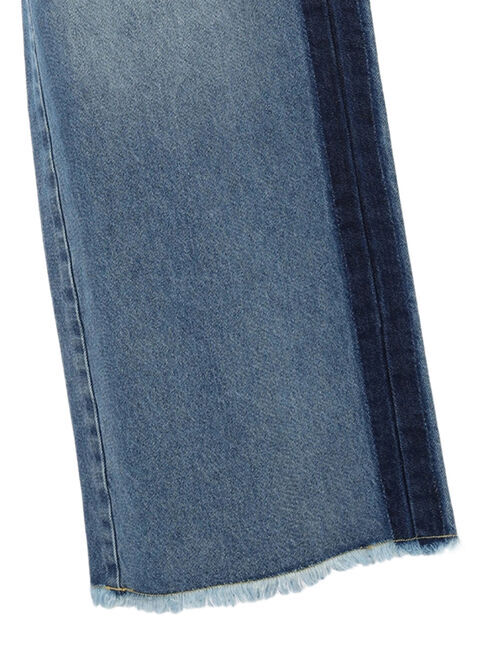 earth music&ecology「サイドラインデニムパンツ」|デニム|