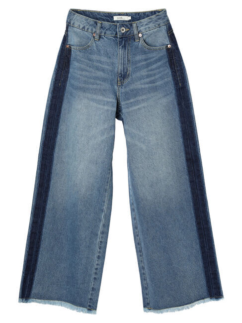earth music&ecology「サイドラインデニムパンツ」|デニム|