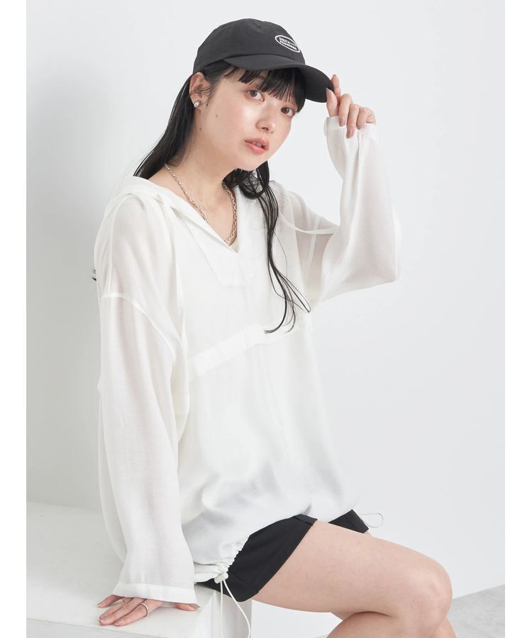 earth music&ecology「シアーアノラック」|Tシャツ・カットソー|Off White