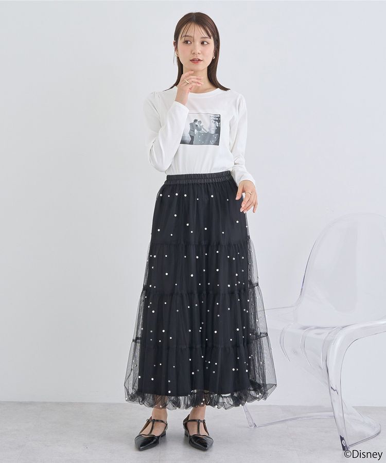 earth music&ecology「シンデレラ/パフスリーブロンTEE」|Tシャツ・カットソー|