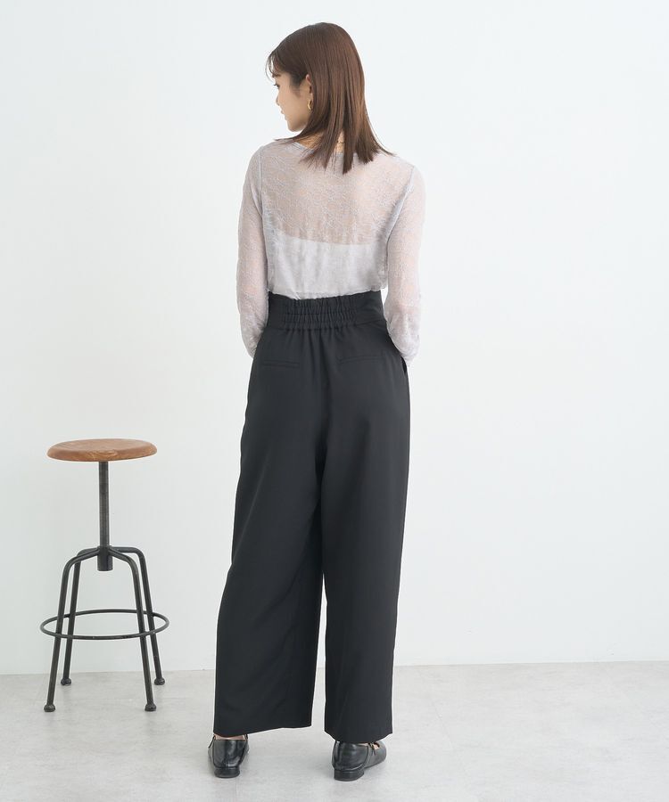 earth music&ecology「シアーレースプルオーバー」|Tシャツ・カットソー|