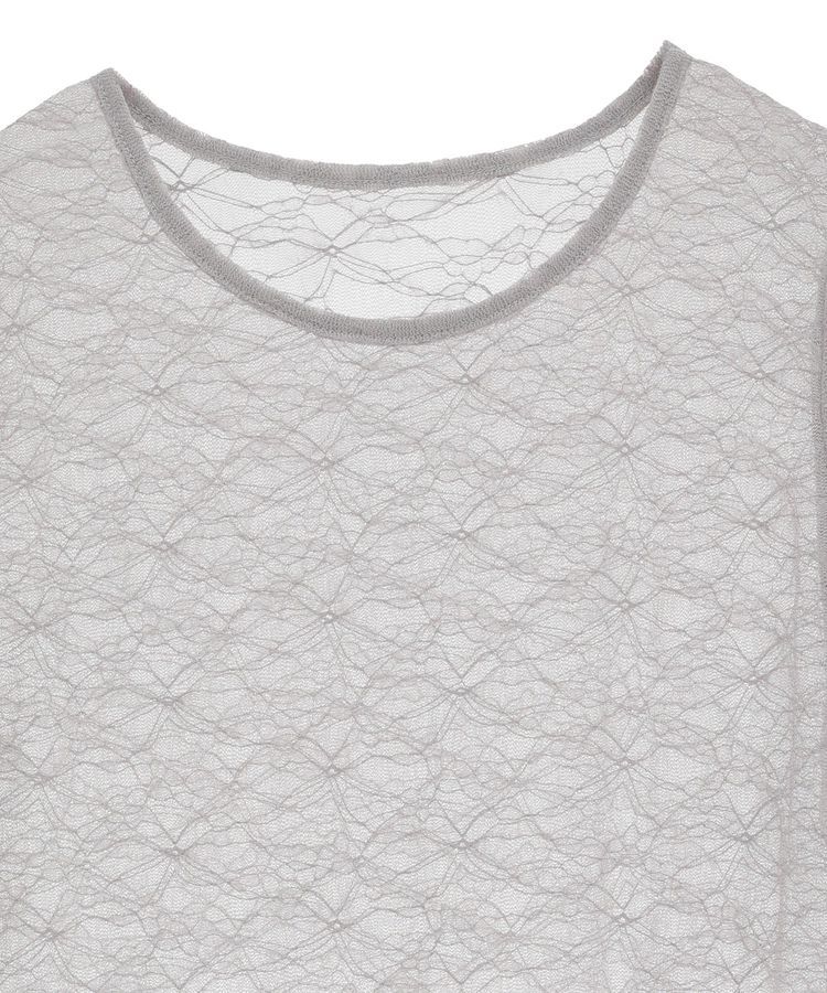 earth music&ecology「シアーレースプルオーバー」|Tシャツ・カットソー|