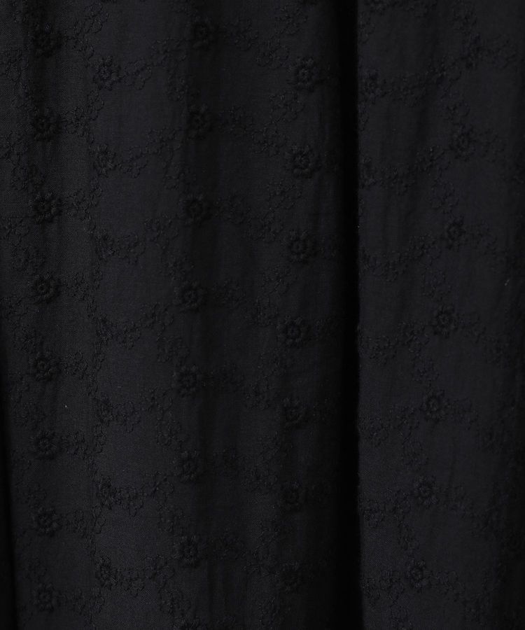 earth music&ecology「花柄刺繍フレアワンピース」|ワンピース|