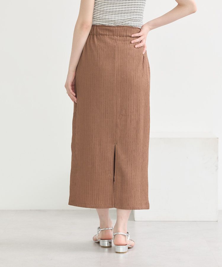 earth music&ecology「選べる丈カットナロースカート」|タイト|