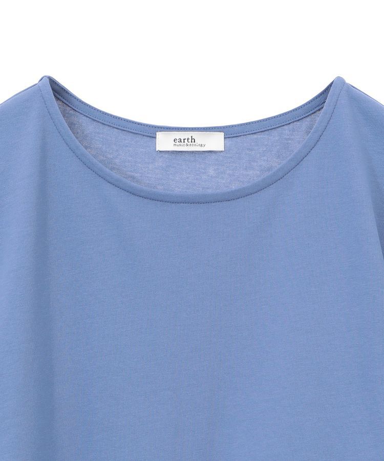 earth music&ecology「異素材バックプリーツチュニック」|チュニック|