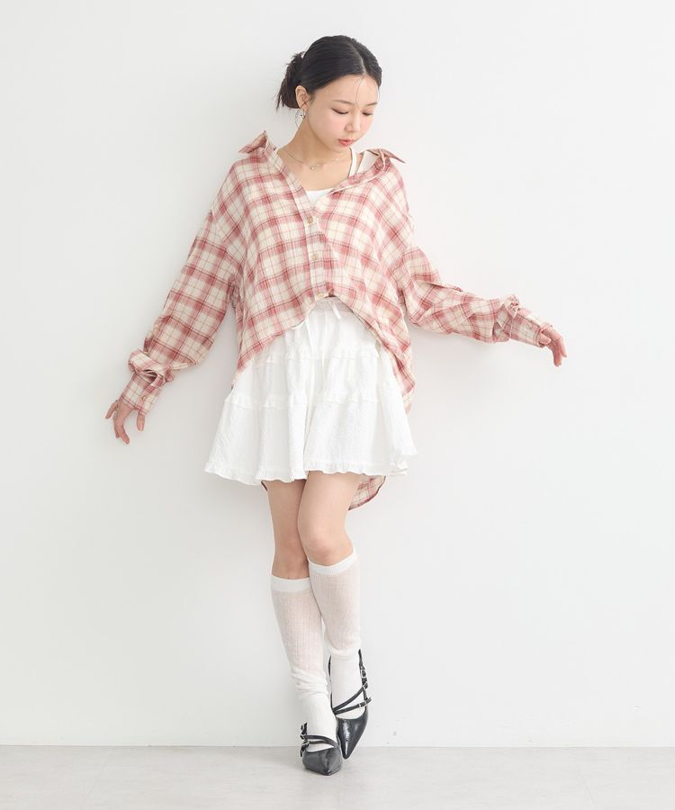 earth music&ecology「アソートオーバーシャツ」|シャツ・ブラウス|